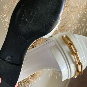 Authentic Burberry flat sandals